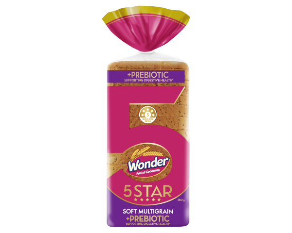 Wonder 4.5 Star Soft Multigrain 680g