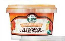 Fifya Smashed Fetta With Crunchy Sundried Tomato 250G