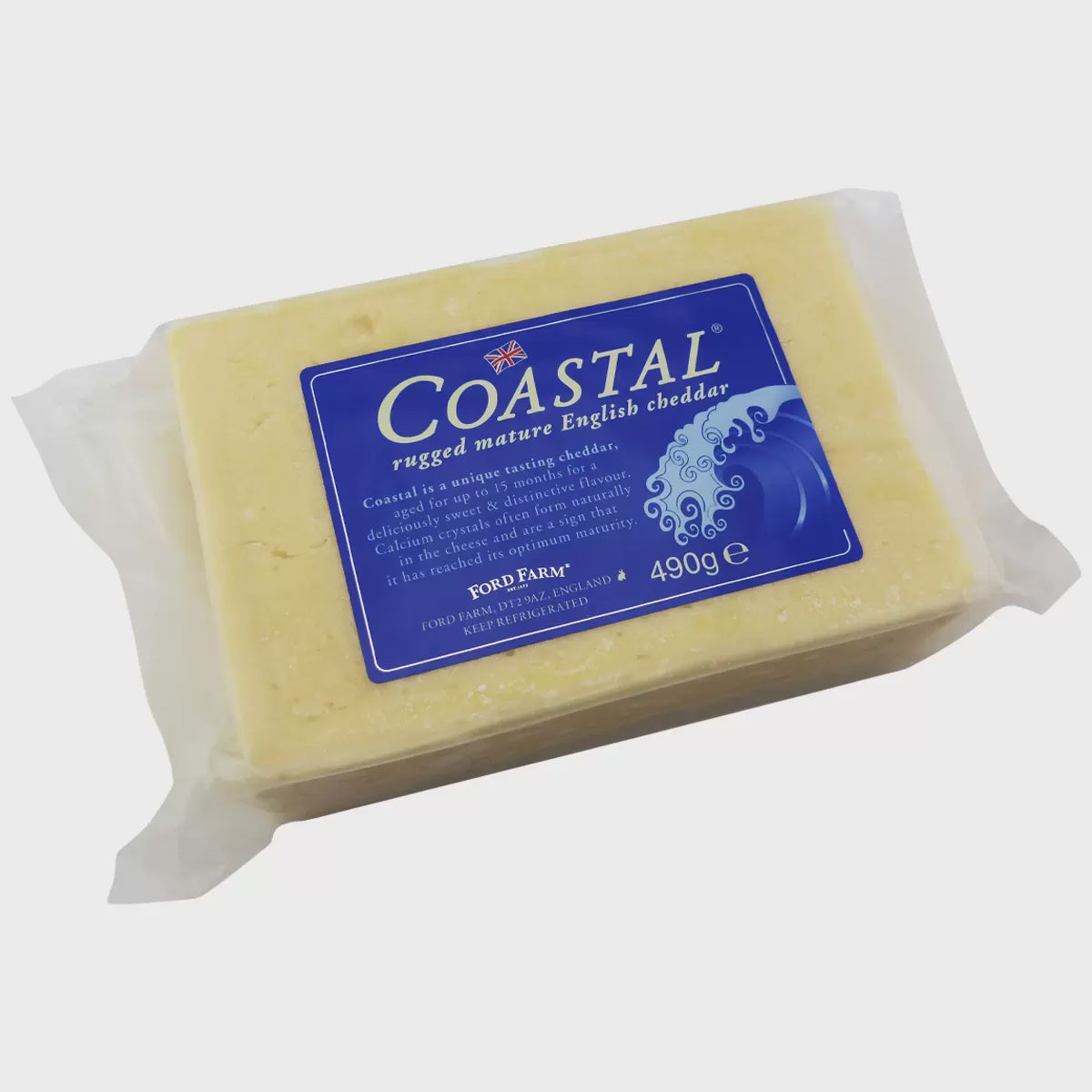 Ford Farm Coastal Mature English Cheddar 490g