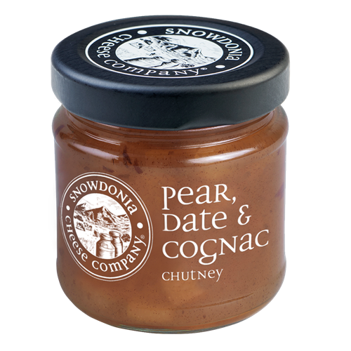 Snowdonia Pear, Date & Cognac Chutney 114g