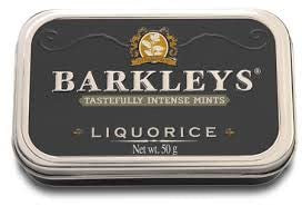 Barkleys Liquorice Mint Tin 50g