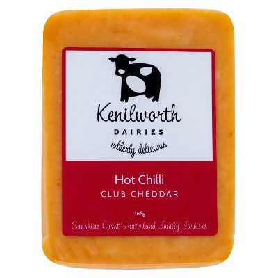 Kenilworth Hot Chilli Cheddar Cheese 165g