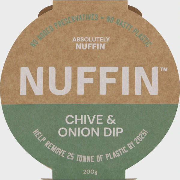 Nuffin Chive & Onion Dip 200g UB 8.02.25