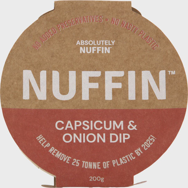 Nuffin Capsicum & Onion Dip 200g