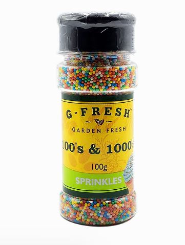 G-Fresh 100s and 1000s Sprinkles Shaker 100g