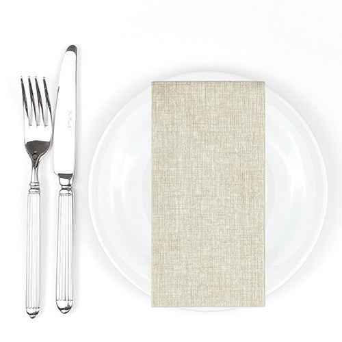 Niccolai Taupe Napkin 40x40cm 50pk