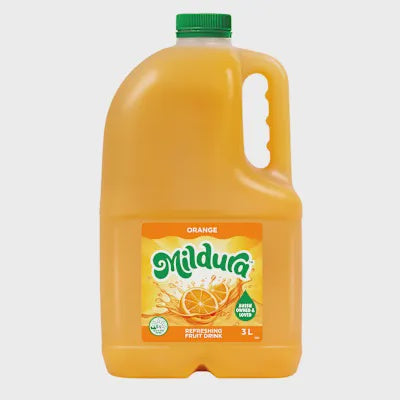 Mildura Orange Fruit Drink 3L