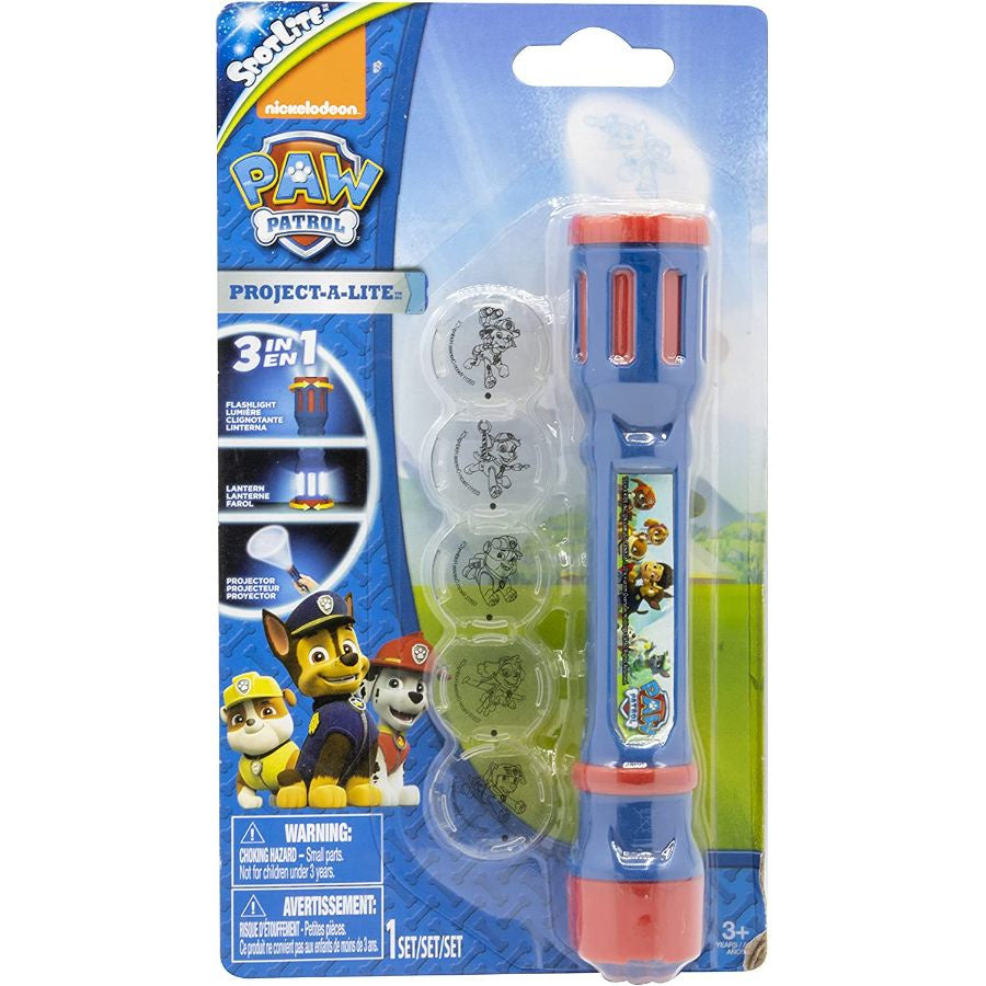 3 In 1 Flashlight Lantern & Projector Assorted Themes