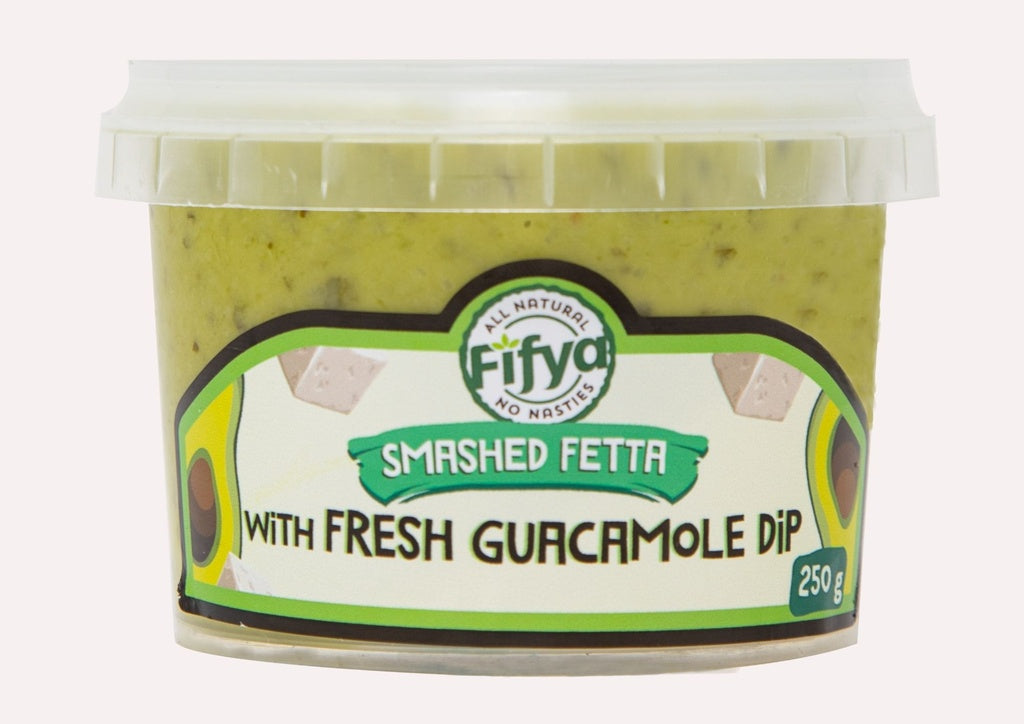 Fifya Smashed Fetta With Fresh Guacamole Dip 250g