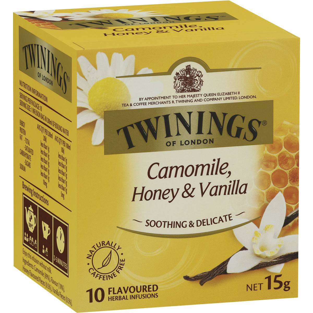 Twinings  Chamomile, Honey & Vanilla Tea Bags 10pk