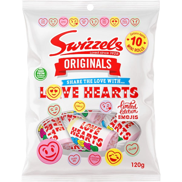 Swizzels Love Hearts Emojis 120g