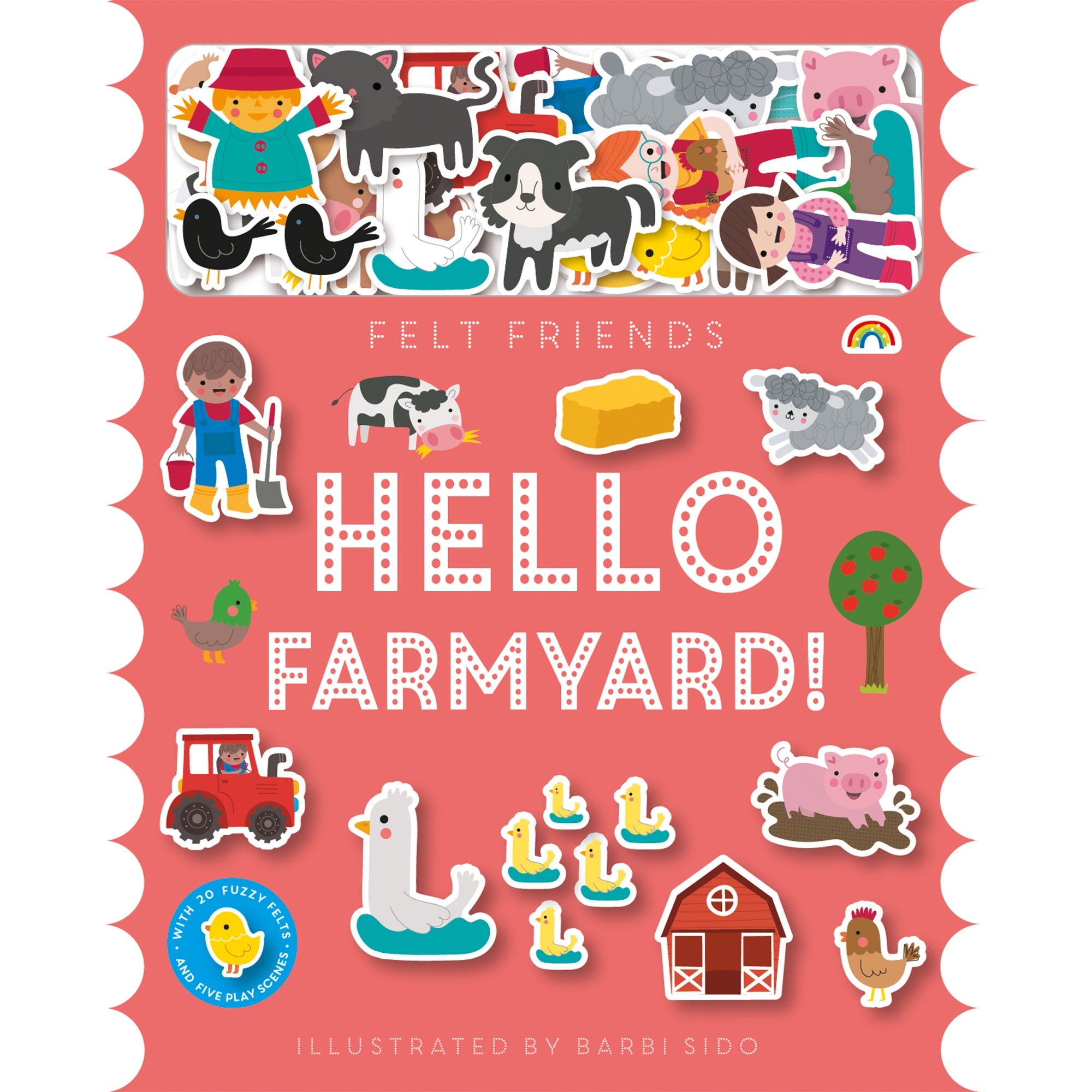 Hello Farmyard Felt Friends Book