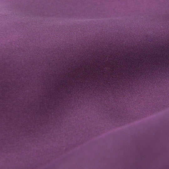 70 X 70 CM 100% SILK RIBBED FOULARD DEEP PLUM (SC7-508)