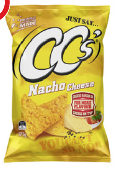 CC's Corn Chips Nacho Cheese 175g