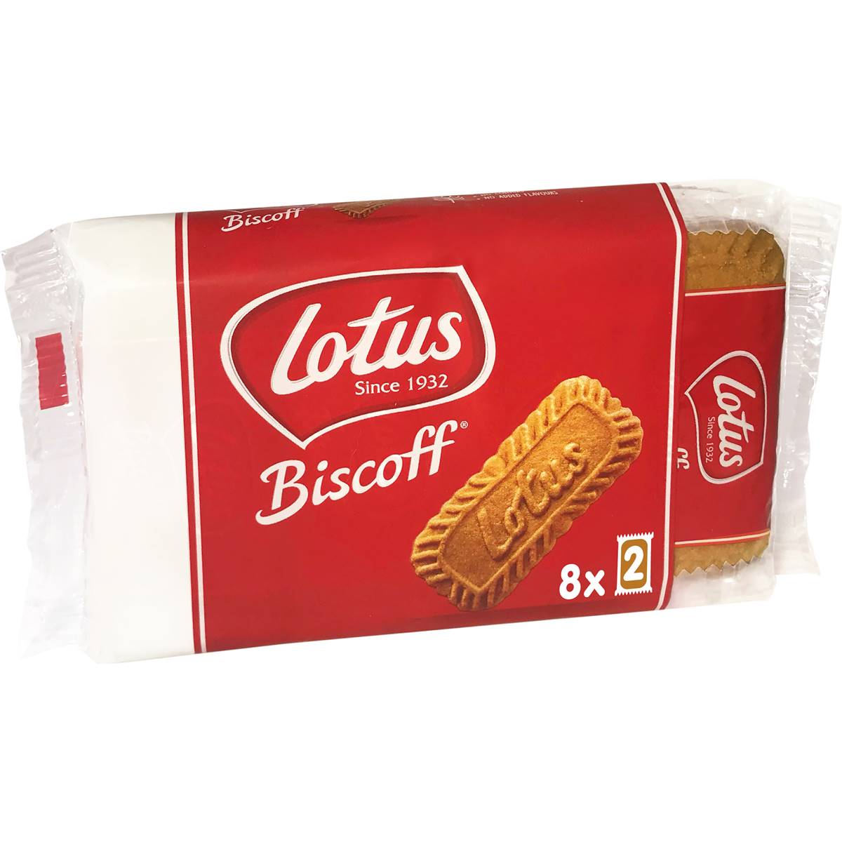 Lotus Biscoff Caramelised Biscuit 124g 8pk