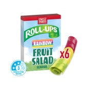 Uncle Tobys Roll-ups Rainbow Fruit Salad 6Pk 94g