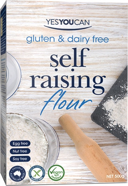 YesYouCan Gluten and Dairy Free Self Raising Flour 500g