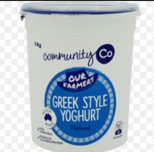 Community Co Greek Style Yogurt 1kg