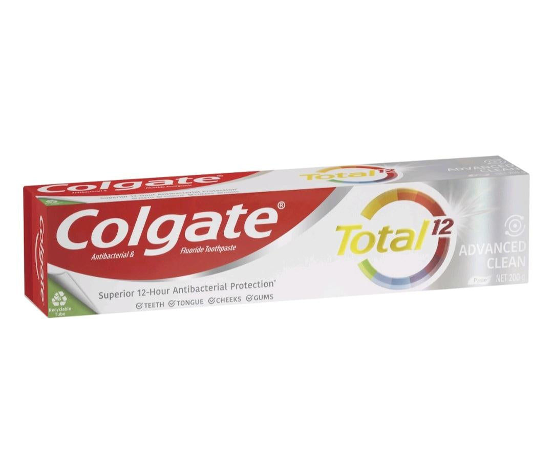 Colgate Antibacterial Toothpaste Total Advanced Clean 200g