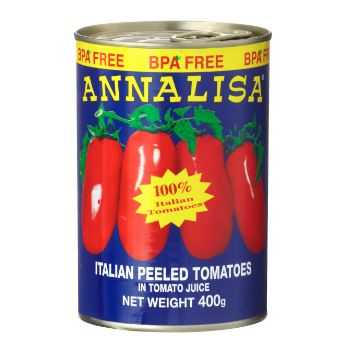 Annalisa Whole Peeled Tomatoes 400g