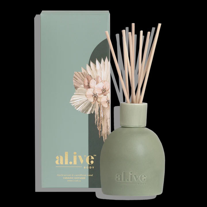 Al.ive Body Blackcurrant & Caribbean Wood Diffuser 250ml