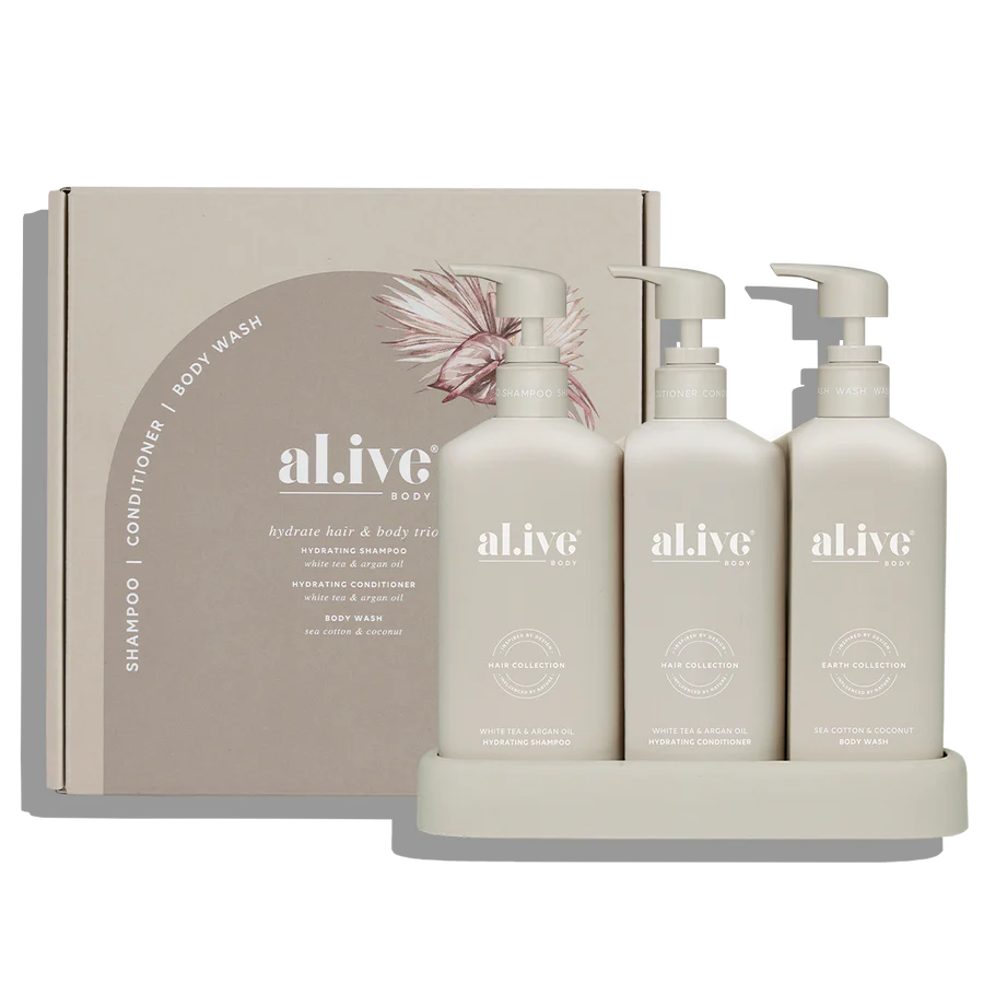 Al.ive Body Hair & Body Trio Hydrate Pack