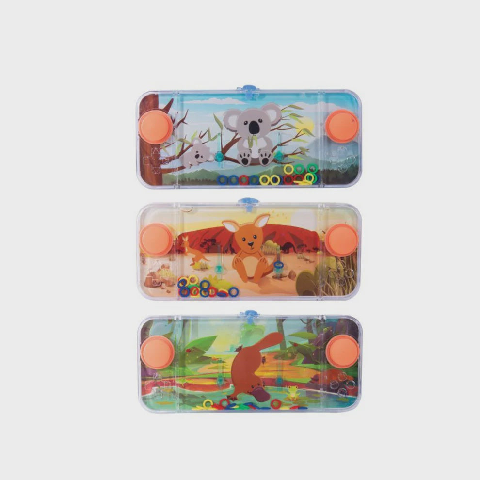 Australian Animal Water Filled Handheld Games