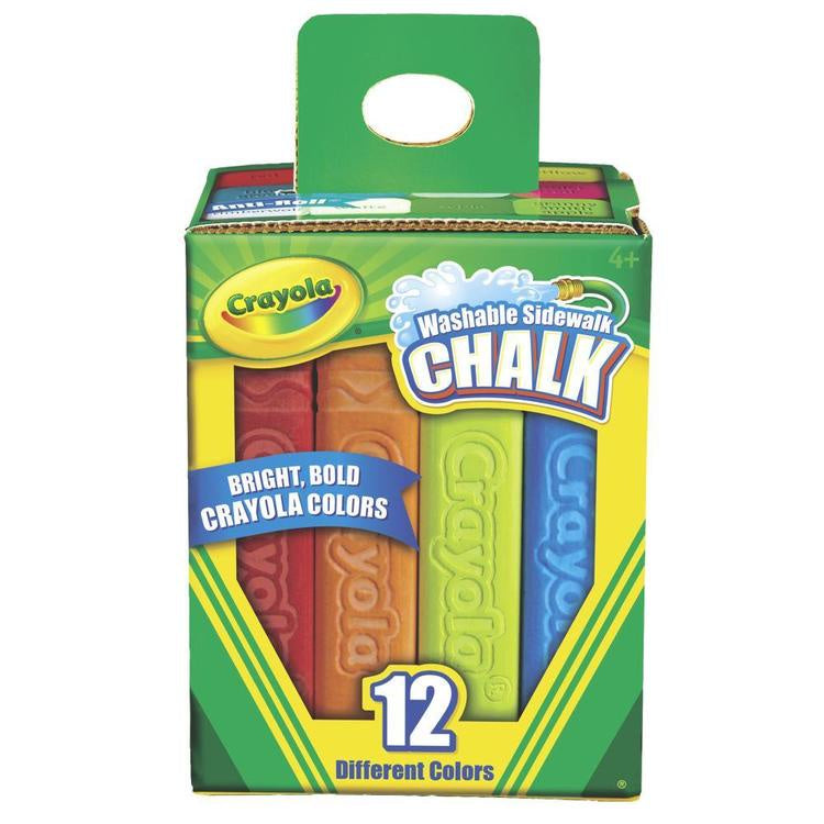 Crayola Sidewalk Chalk Pk 12