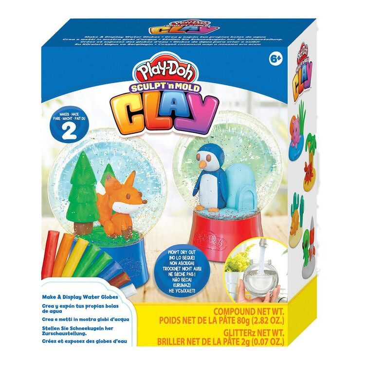 Play-Doh Sculpt N' Mold Clay My Water Globes Kit