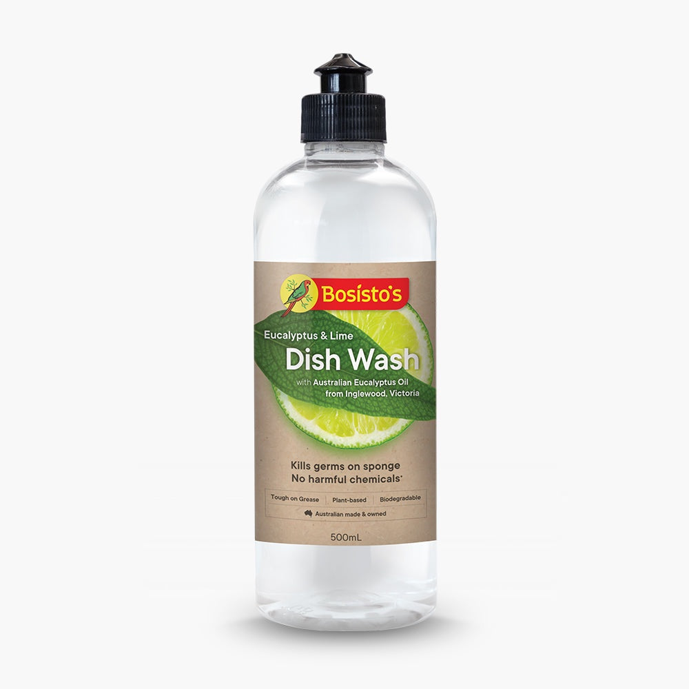 Bosisto's Eucalyptus & Lime Dish Wash 500ml