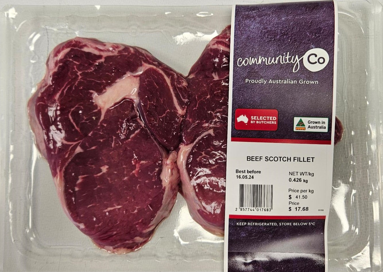 Community Co Beef Scotch Fillet