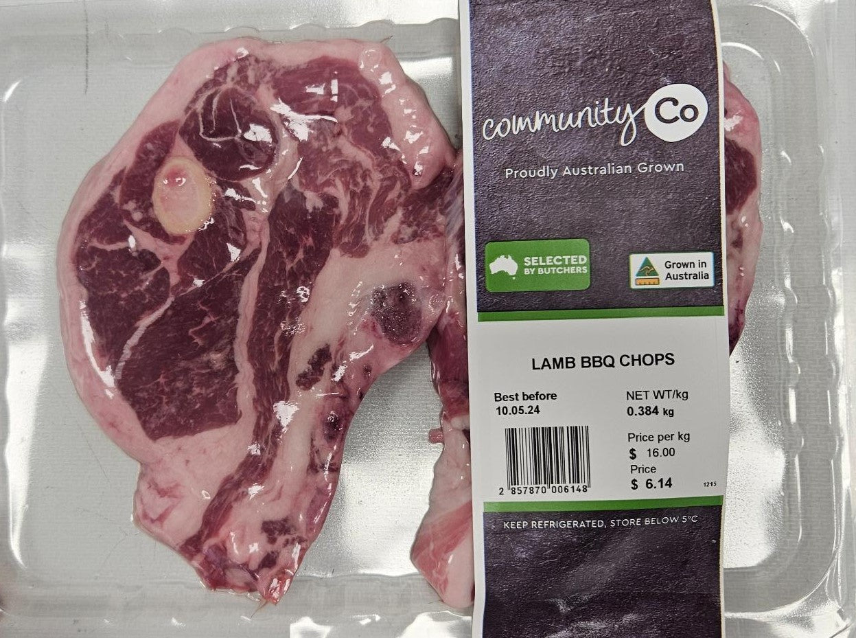 Community Co Lamb BBQ Chops