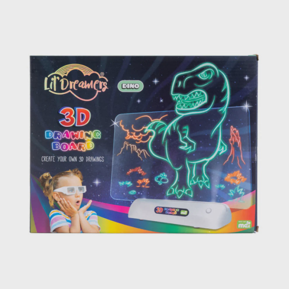 3D Drawing Board Dinosaur