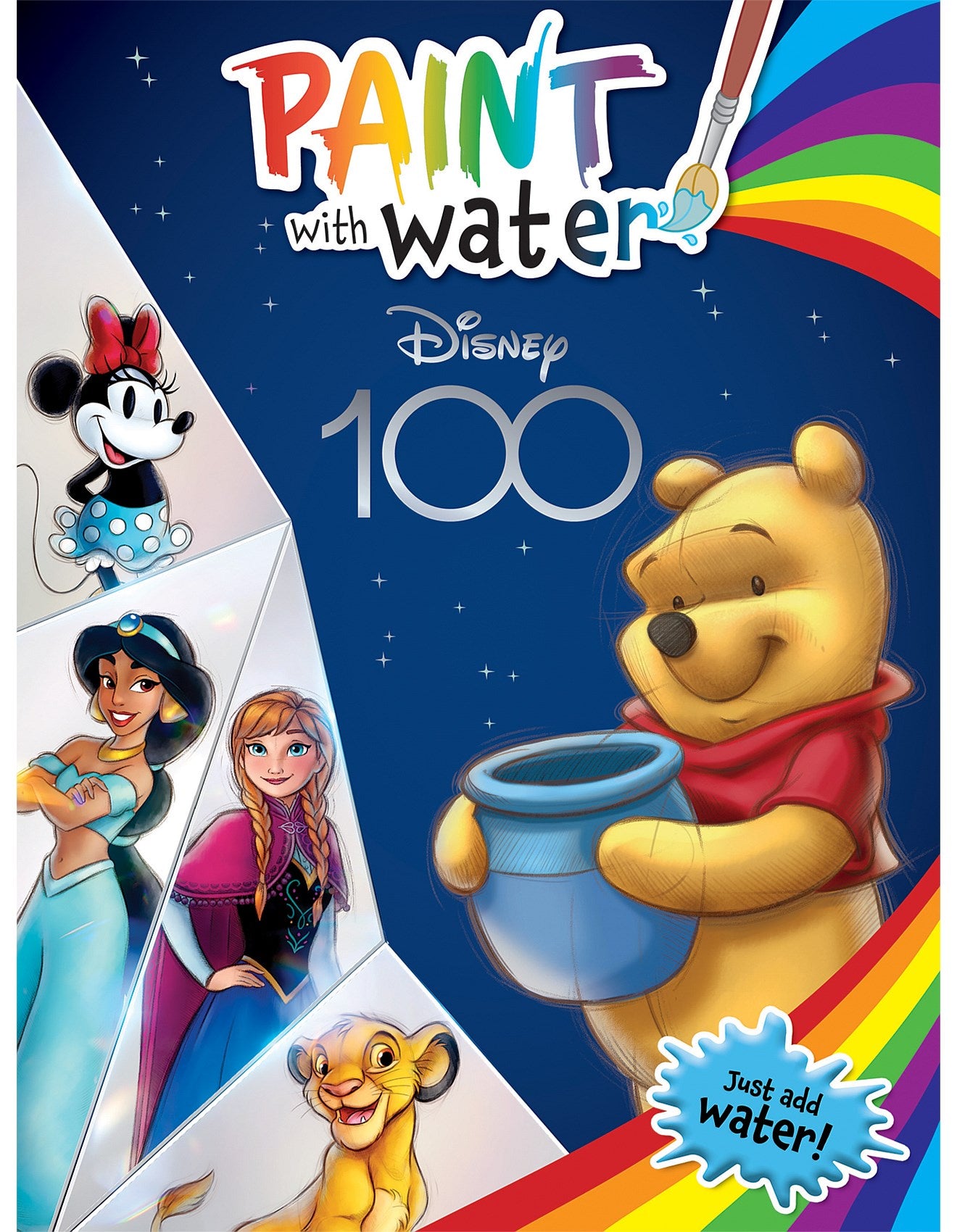 Disney Paint with Water Activity Book