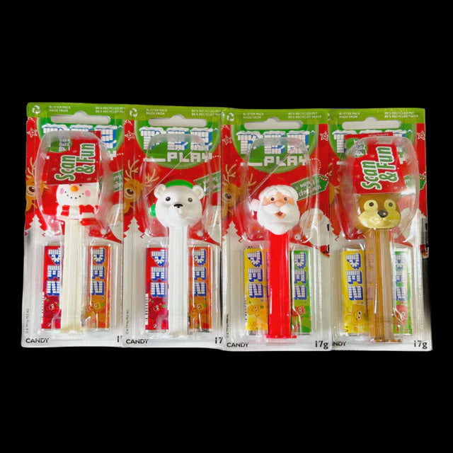 Pez Dispenser Winter Stars 17g