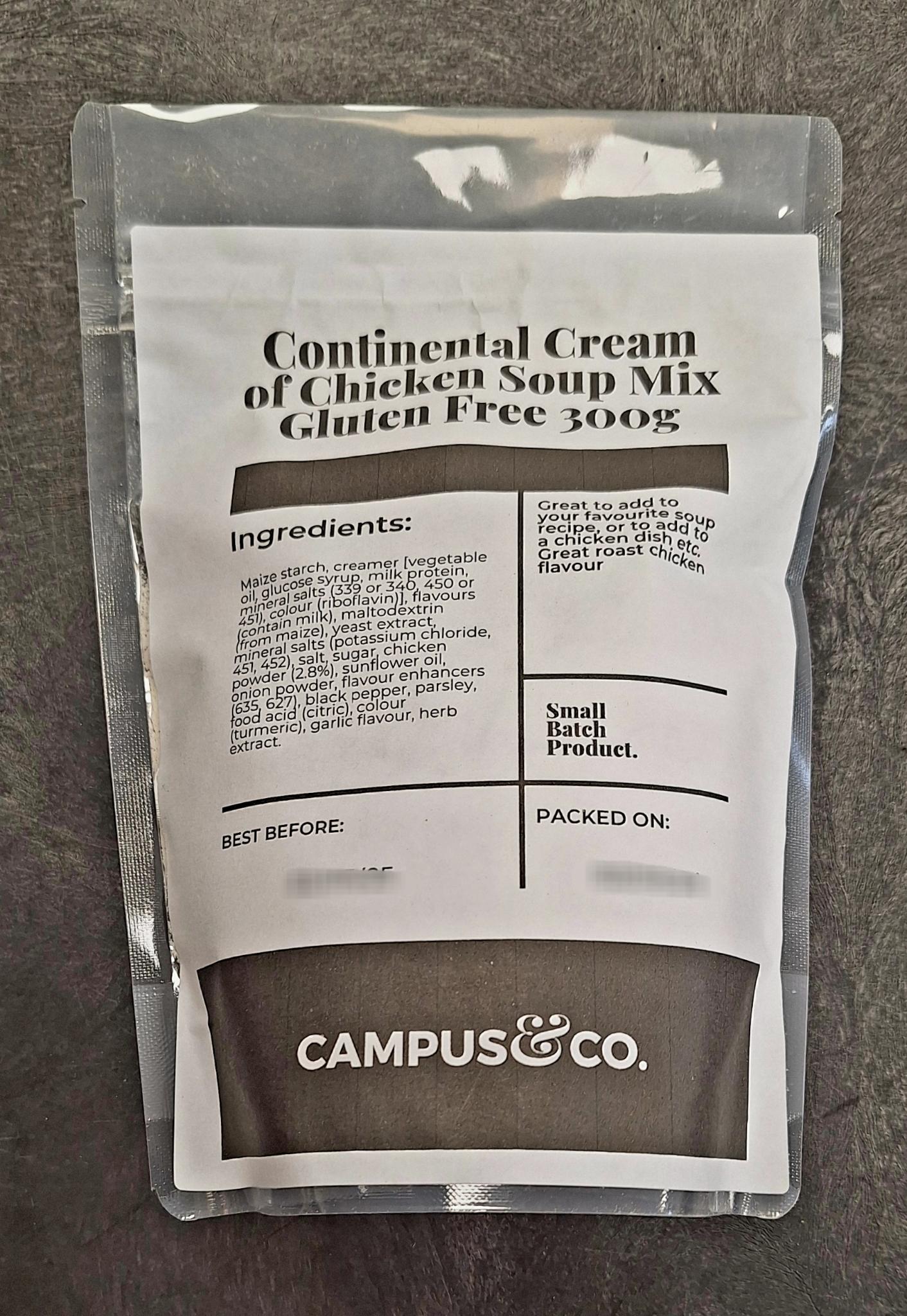 Continental Gluten Free Cream of Chicken Soup 300g