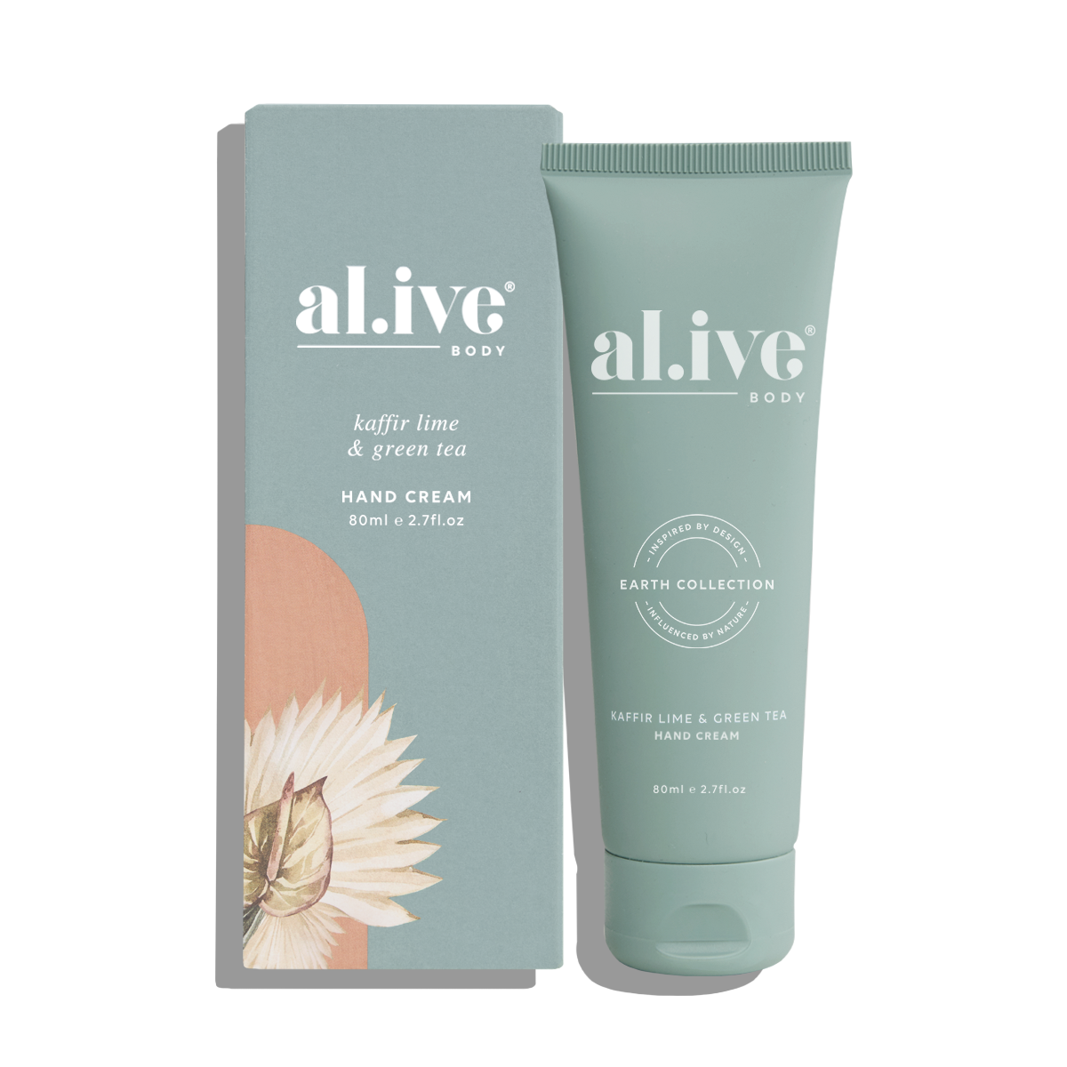 Al.ive Body Hand Cream - Kaffir Lime & Green Tea 80ml