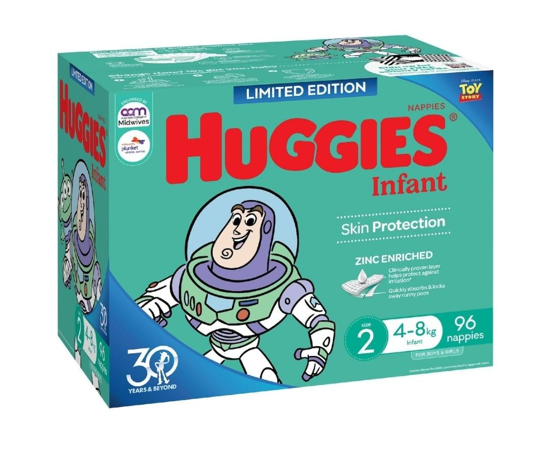 Huggies Infant Nappies Size 2 96pk