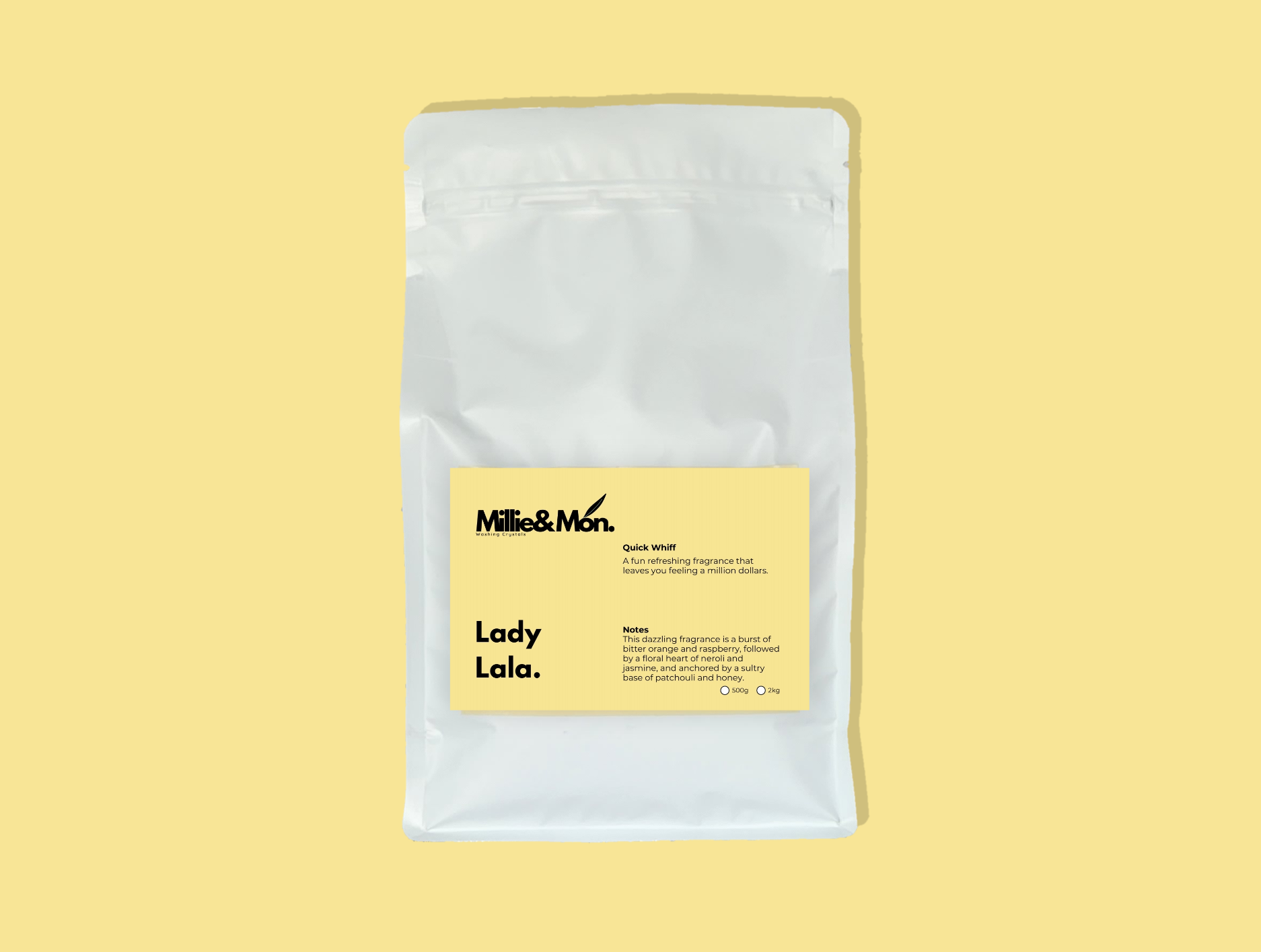 Millie & Mon Washing Crystals Lady Lala 500g