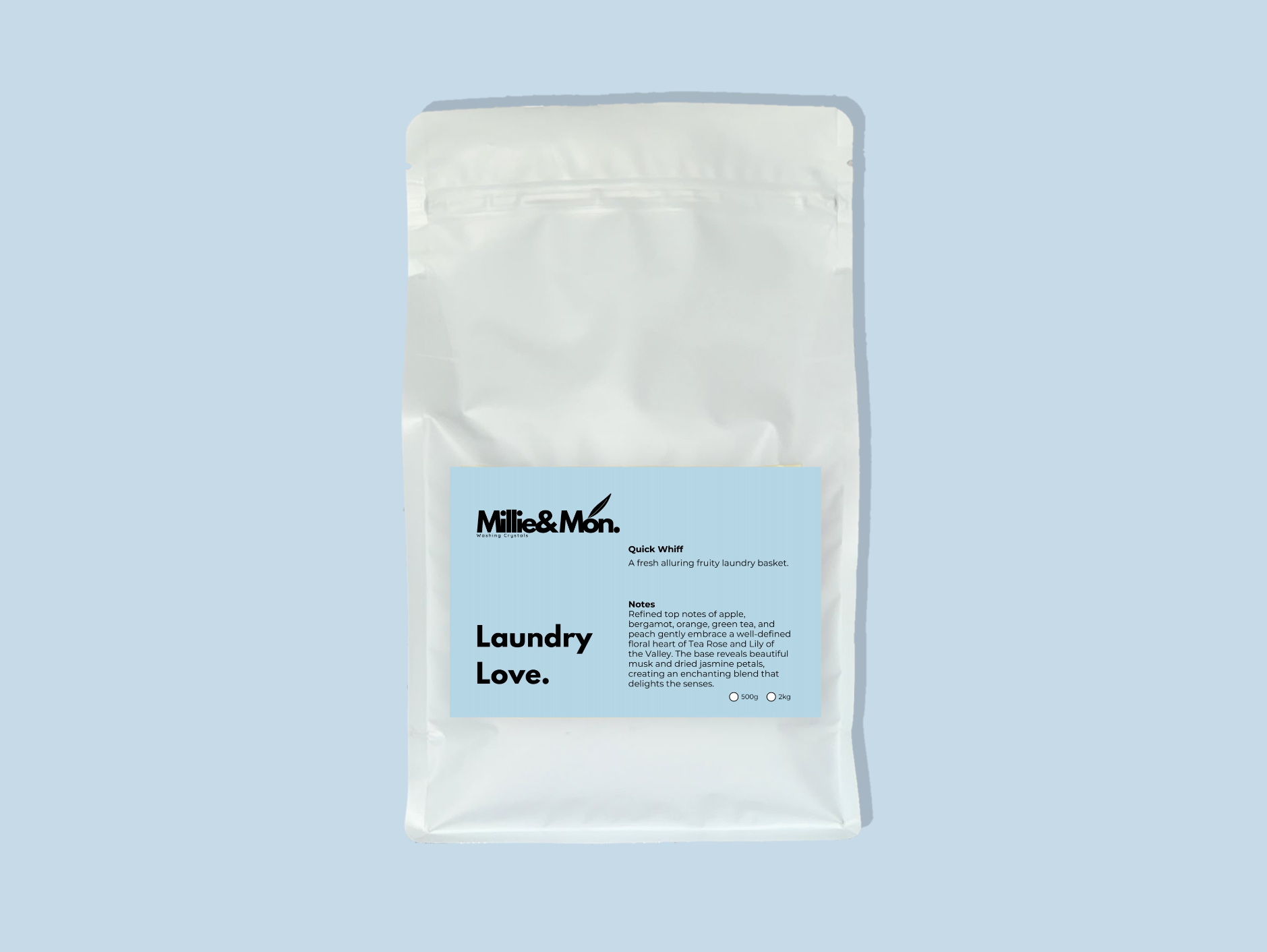 Millie & Mon Washing Crystals - Laundry Love 2kg (Pre-order)