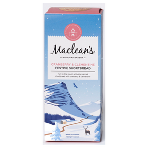 Maclean’s Festive Shortbread Cranberry & Clementine 150g