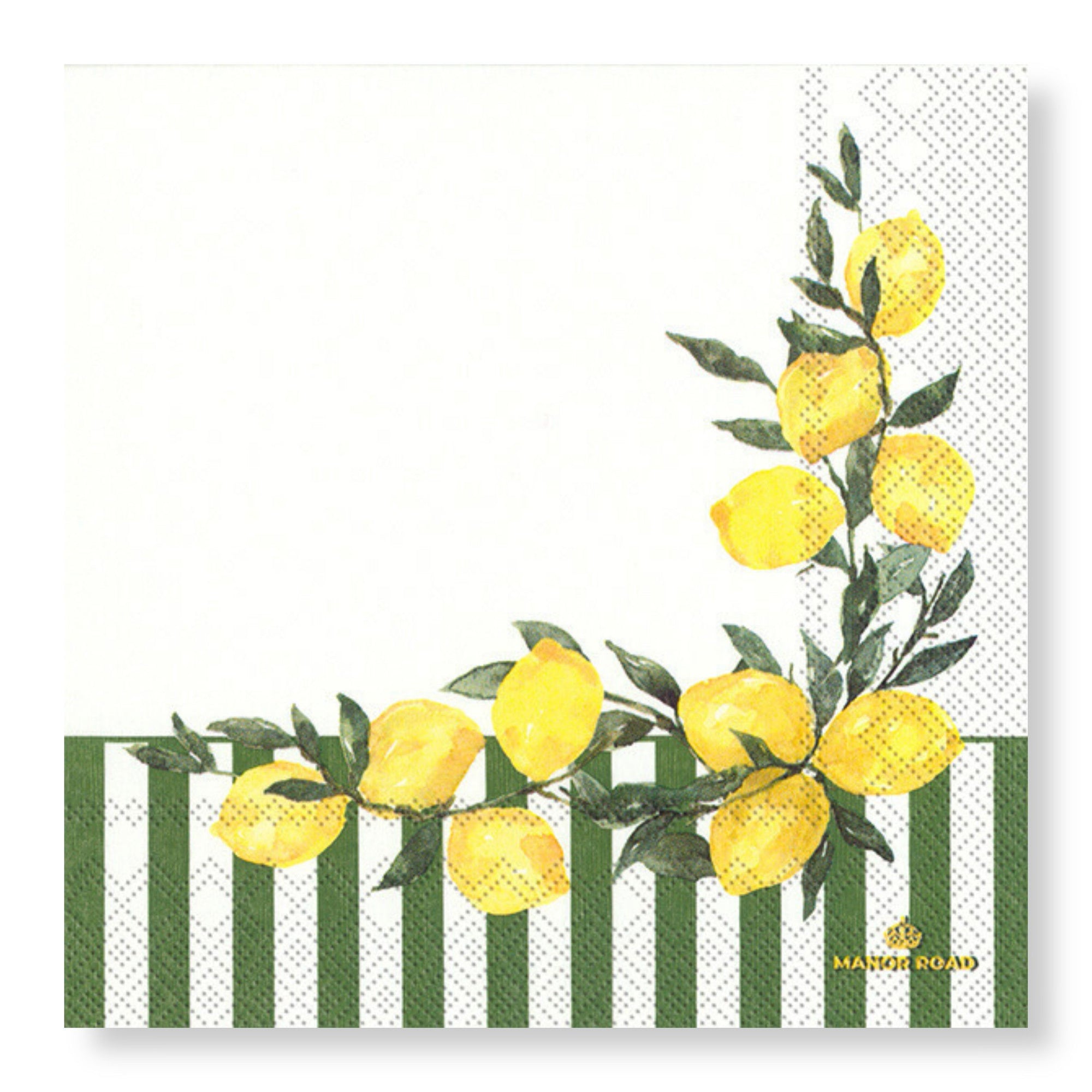 Manor Road Limoncello Napkins - Cocktail