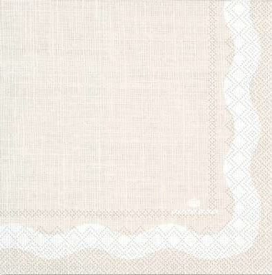 Manor Road Linen Wave Beige Napkin Dinner