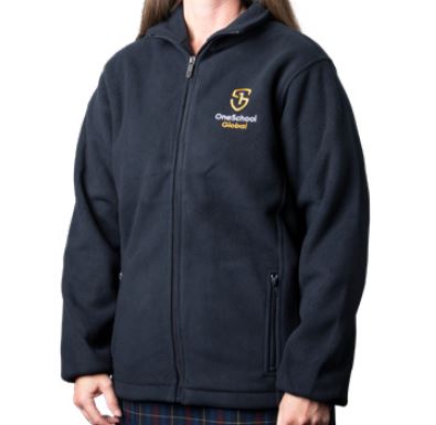 Navy Jacket Microfleece