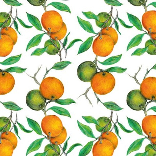 Beautiful Oranges Luncheon Napkins