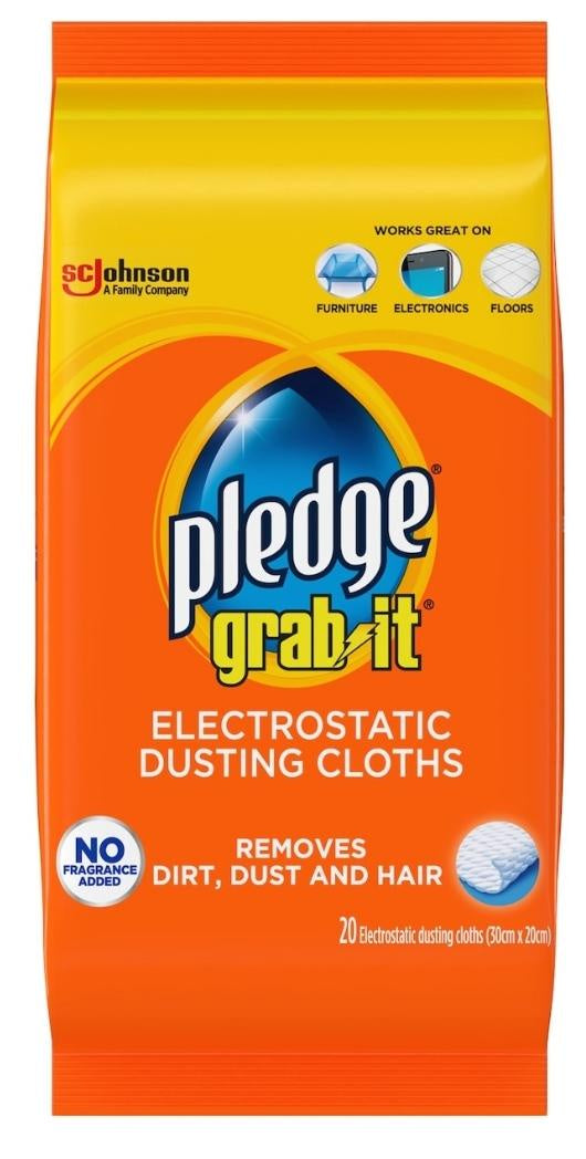 Pledge Grab It Electrostatic Dusting Cloths 20 Pack