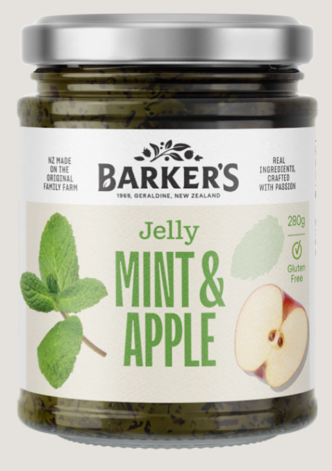 Barkers Mint & Apple Jelly 280g