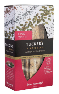 Tuckers Artisan Five Seed 100g