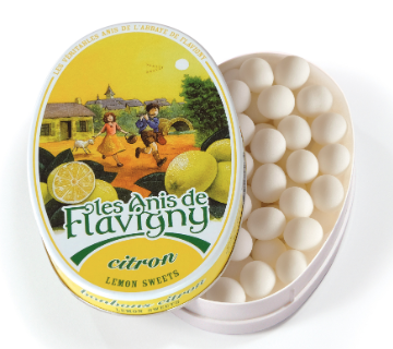 Flavigny Lemon Oval Tin 50g