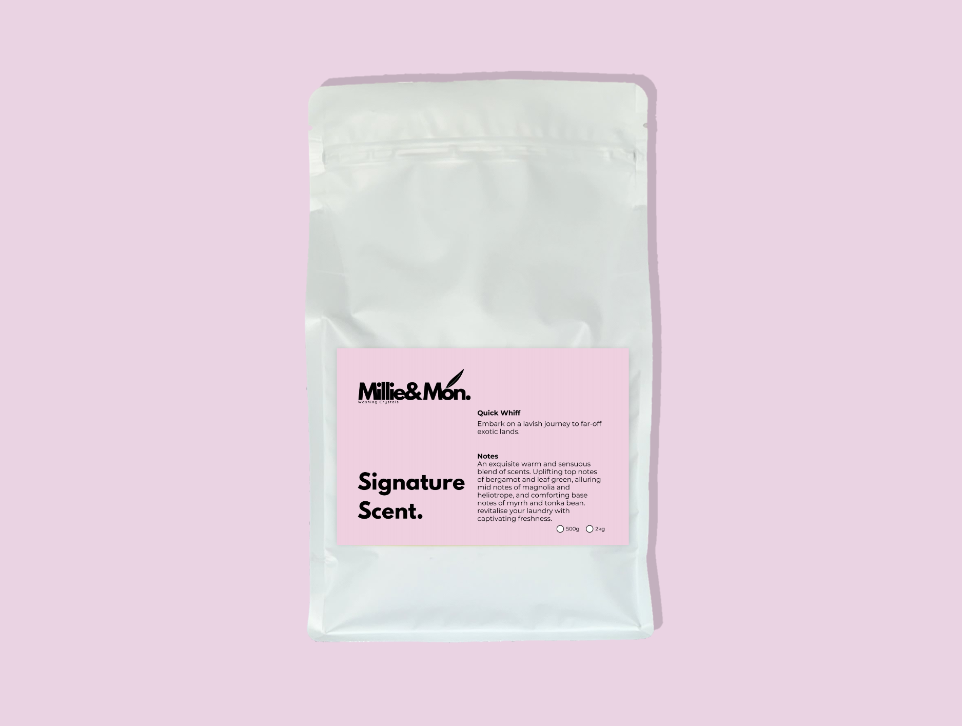 Millie & Mon Washing Crystals - Signature Scent 2kg (Pre-order)